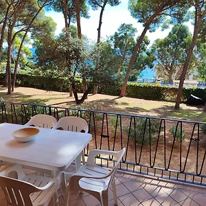 Con Amplia Terraza Y Vistas Al Mar A 150 Metros De La Playa Appartement